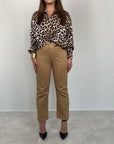 Please - Jeans baggy sabbia