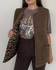 Haveone - Gilet teddy moro