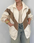 Haveone - Giubbino iinspired panna/camel
