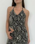 Two Way - Top etnico back/white