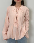Haveone - Blusa con riprese in vita