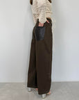 Tensione In - Pantalone worker con tasche intrecciate