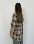 Civico23 - Camicia flanella tortora