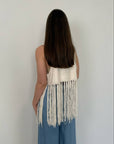 Haveone - Gilet con patch bianco