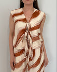 Haveone - Completo onde con gilet e pantalone