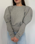 Haveone - Felpa con manica ampia grigia
