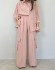 Haveone - Pantalone cargo cipria