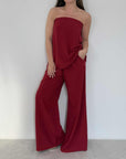 Tensione In - Completo con top e pantalone india