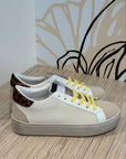 Sneaker con dettaglio maculato
