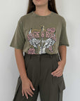SusyMix - T-shirt rock chitarra verde