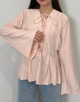 Haveone - Blusa con riprese in vita