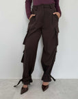 Dixie - Pantalone cargo moro