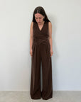 Two way - Pantalone palazzo con pence