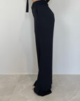 Dixie - Pantalone fluido blu