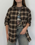 Civico23 - Camicia flanella moro