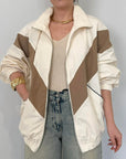 Haveone - Giubbino iinspired panna/camel