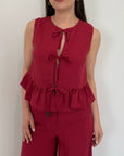Tensione In - Gilet con fiocchi