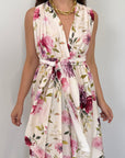 Haveone - Tuta floreale fuxia