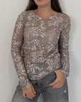 SusyMix - Maglia tulle e paillettes