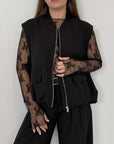 Dixie - Bomber con tasche nero