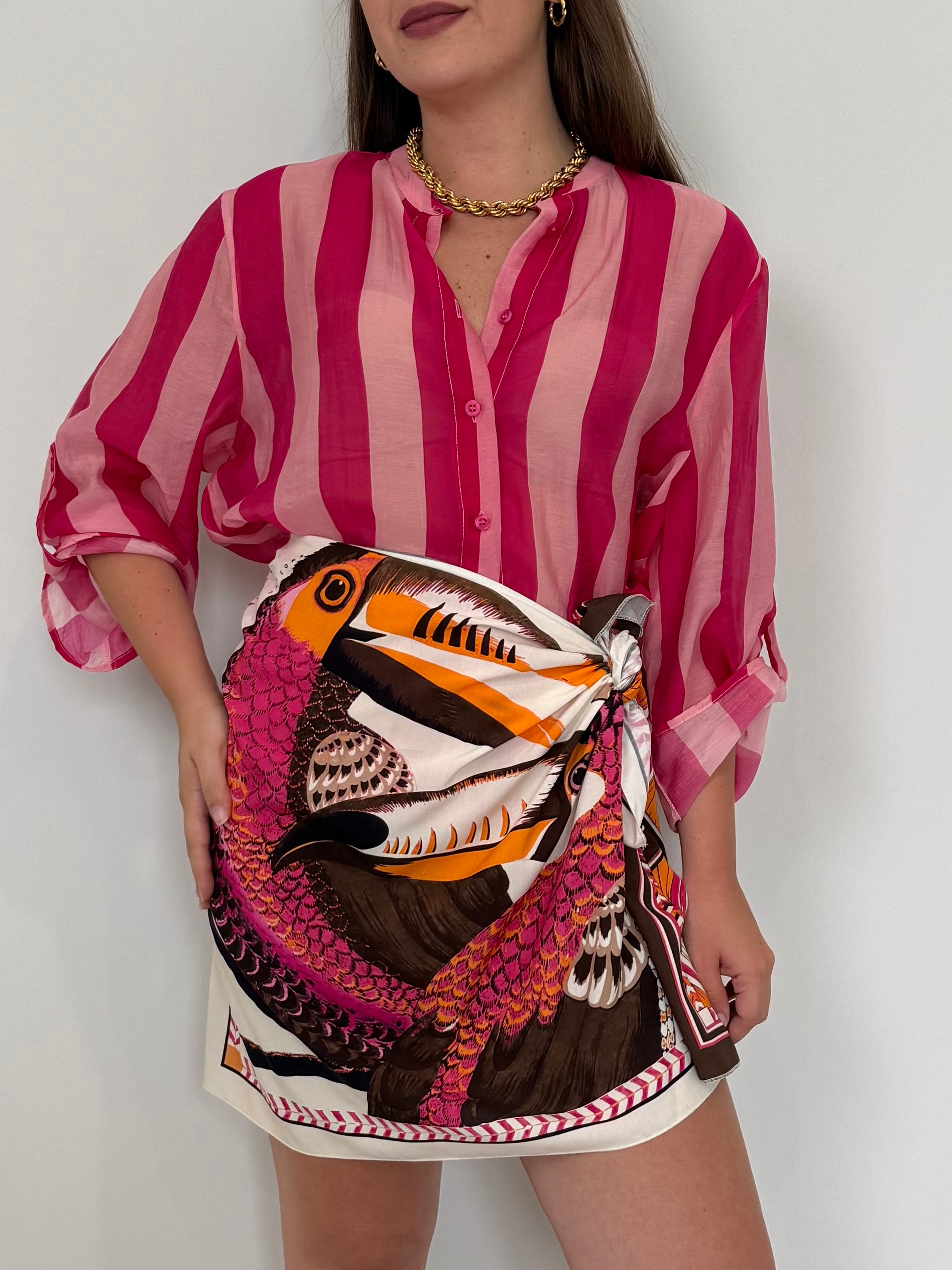 Haveone - Gonna pareo tucano fuxia