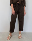 Haveone - Pantalone leggero moro