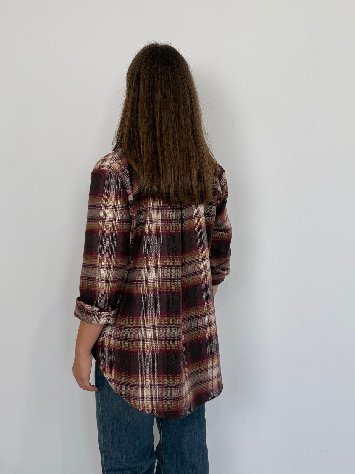 Civico23 - Camicia in flanella Magenta