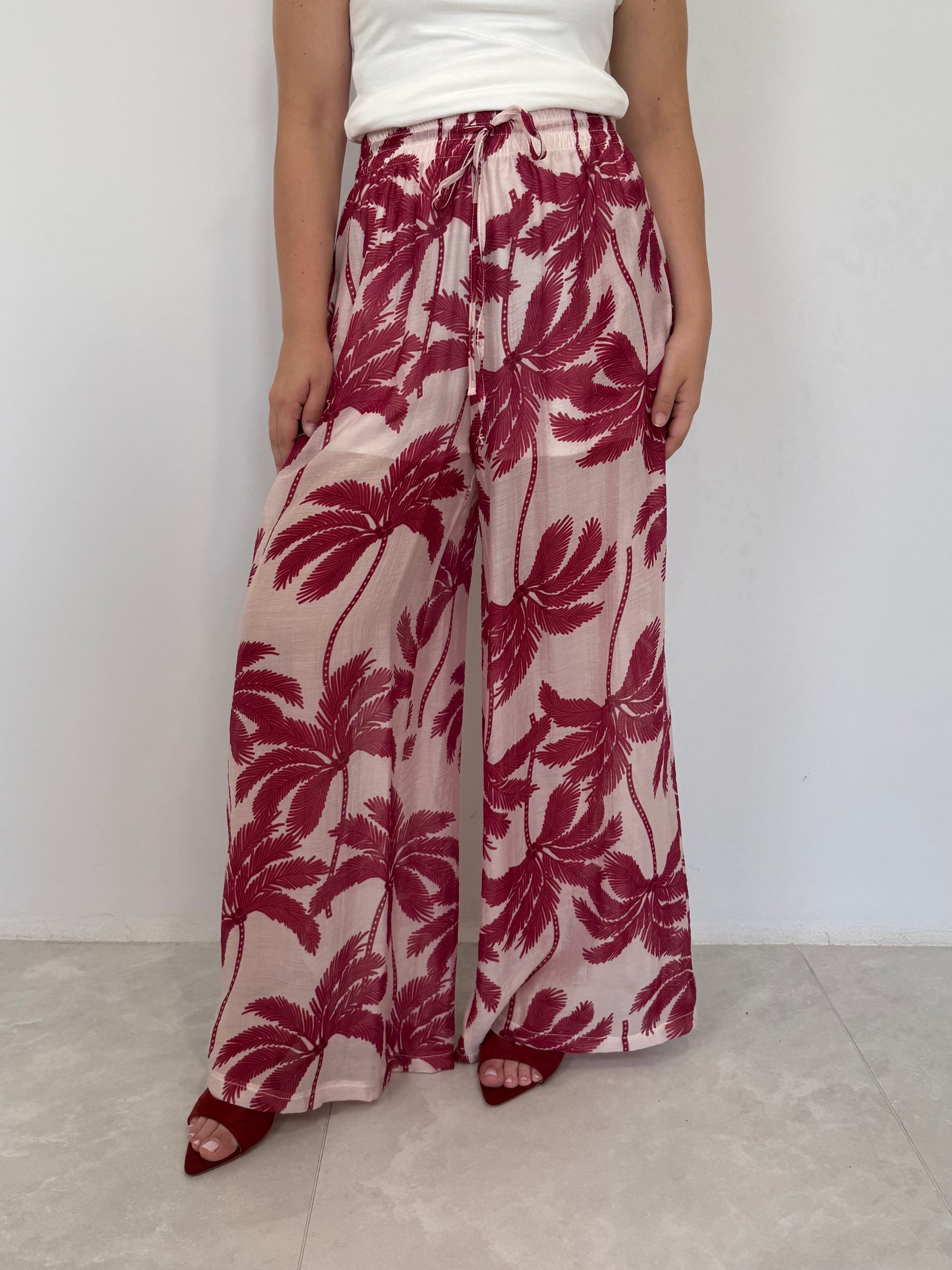 Haveone - Pantalone con palme india