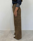 Haveone - Pantalone over maculato