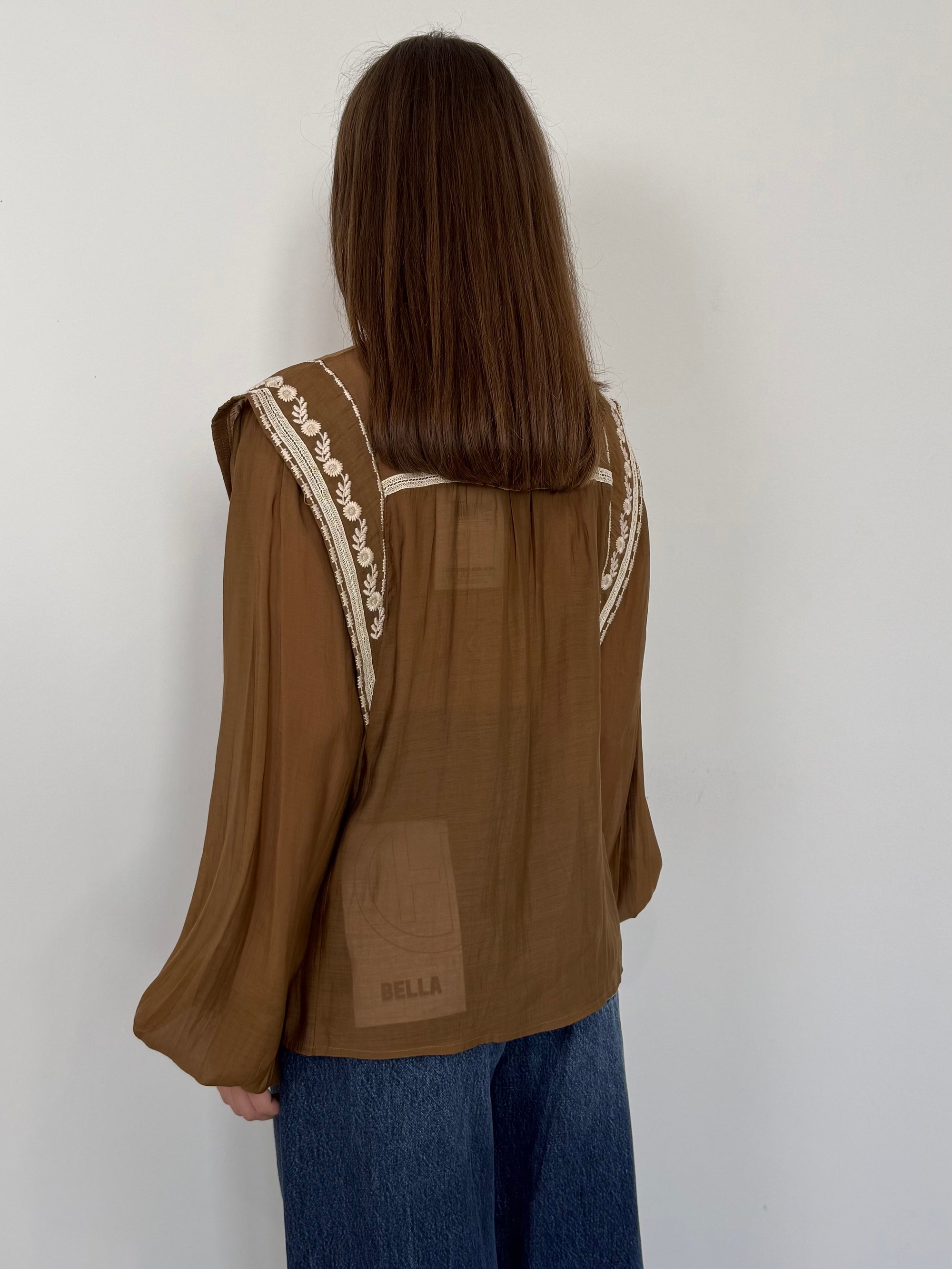 Haveone - Camicia con ricami