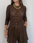 Haveone - Body in pizzo moro