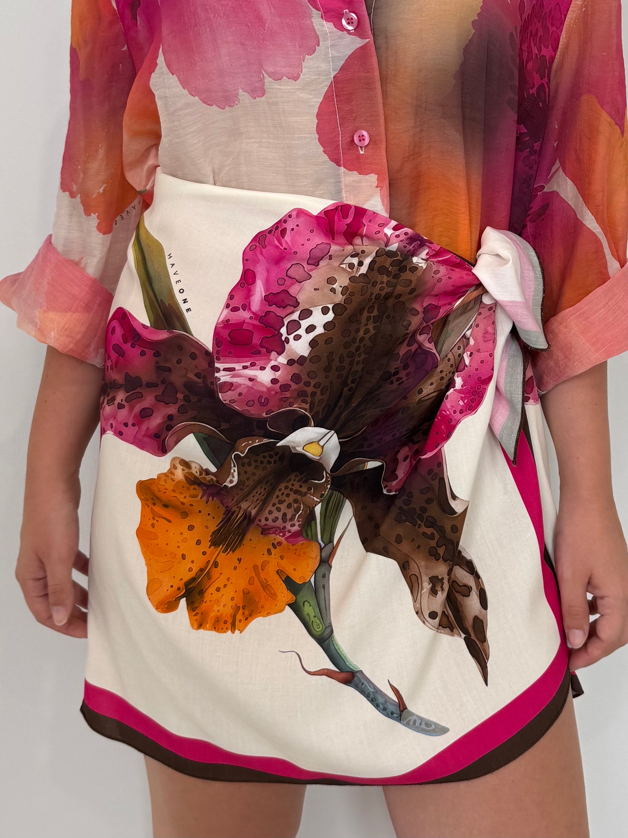 Haveone - Gonna pareo orchidea fuxia