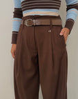 Dixie - Pantalone palazzo con cintura