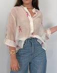 Haveone - Camicia con fantasia aragoste