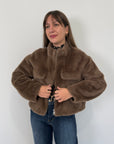 SusyMix - Ecopelliccia morbida beige