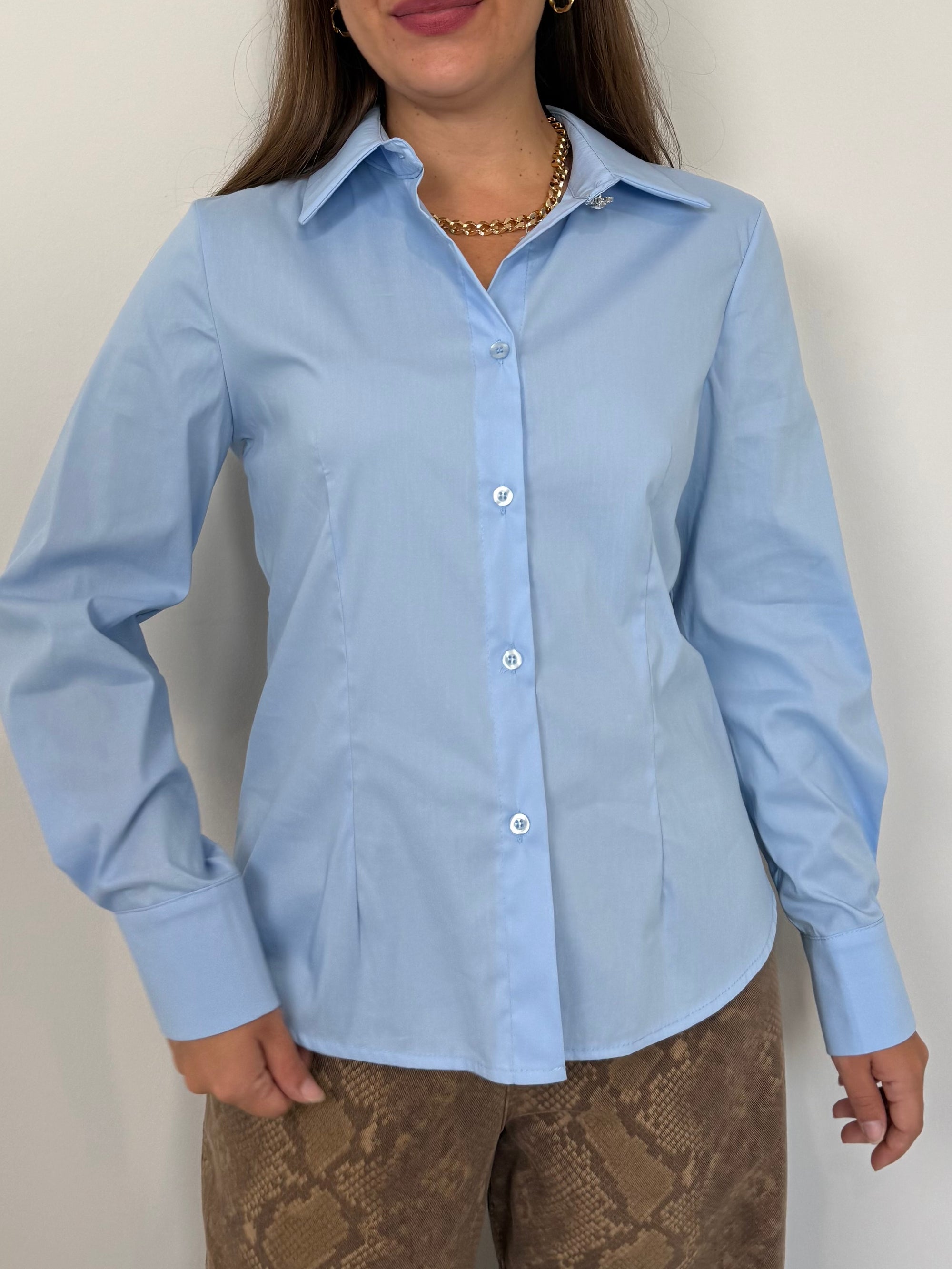 SusyMix - Camicia Oxford azzurra