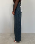 Haveone - Jeans Lucy denim blu con rotture