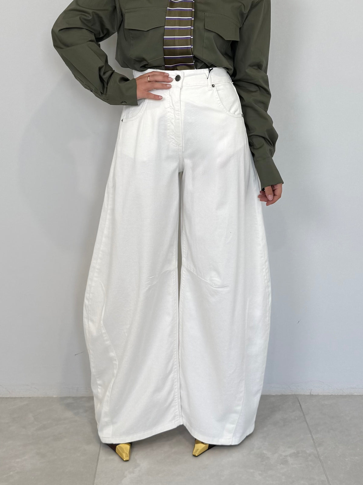 Tensione In - Jeans Louvre Bianco