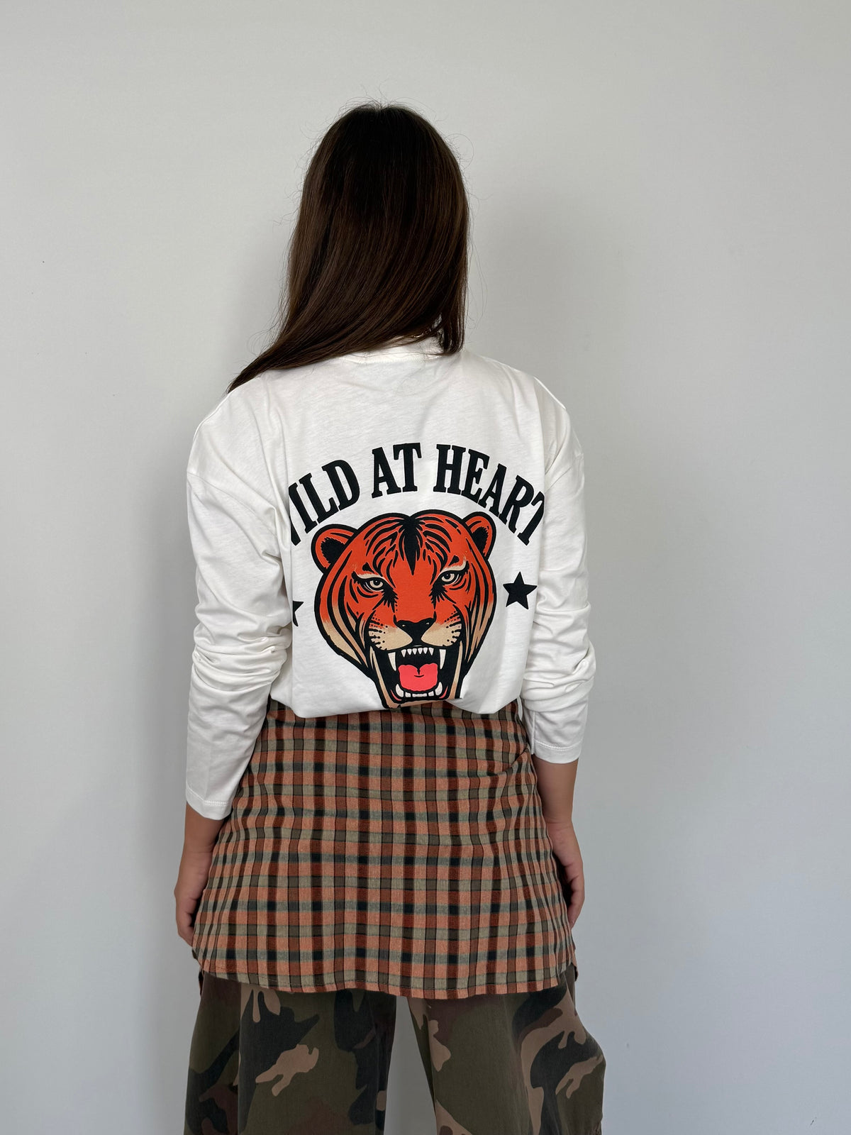 Haveone - Maglia wild at heart bianca