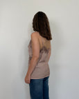 Haveone - Canotta lingerie rosa antico