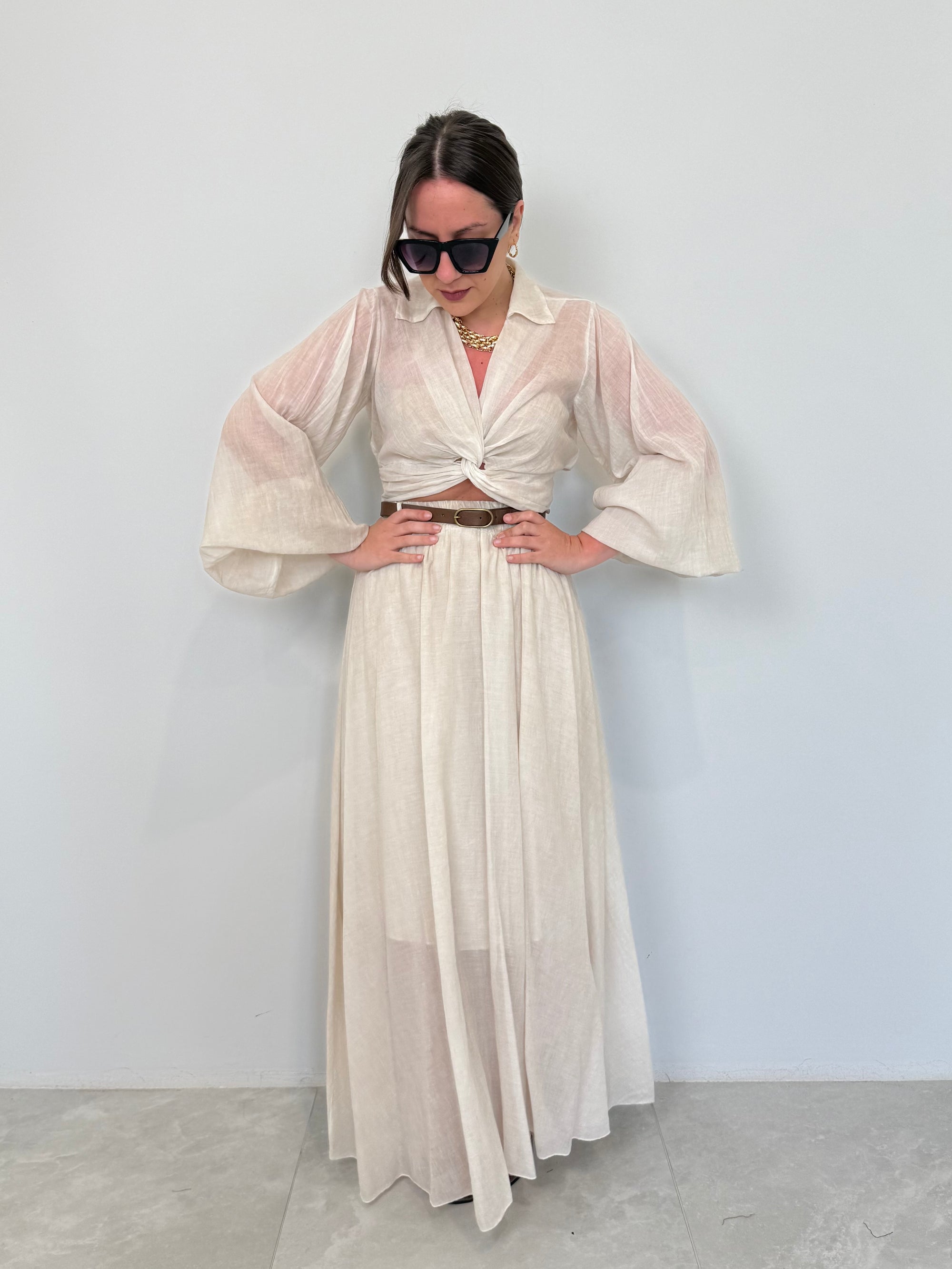 Haveone - Gonna ruota beige