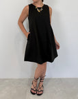 SusyMix - Abito a trapezio con tasche nero