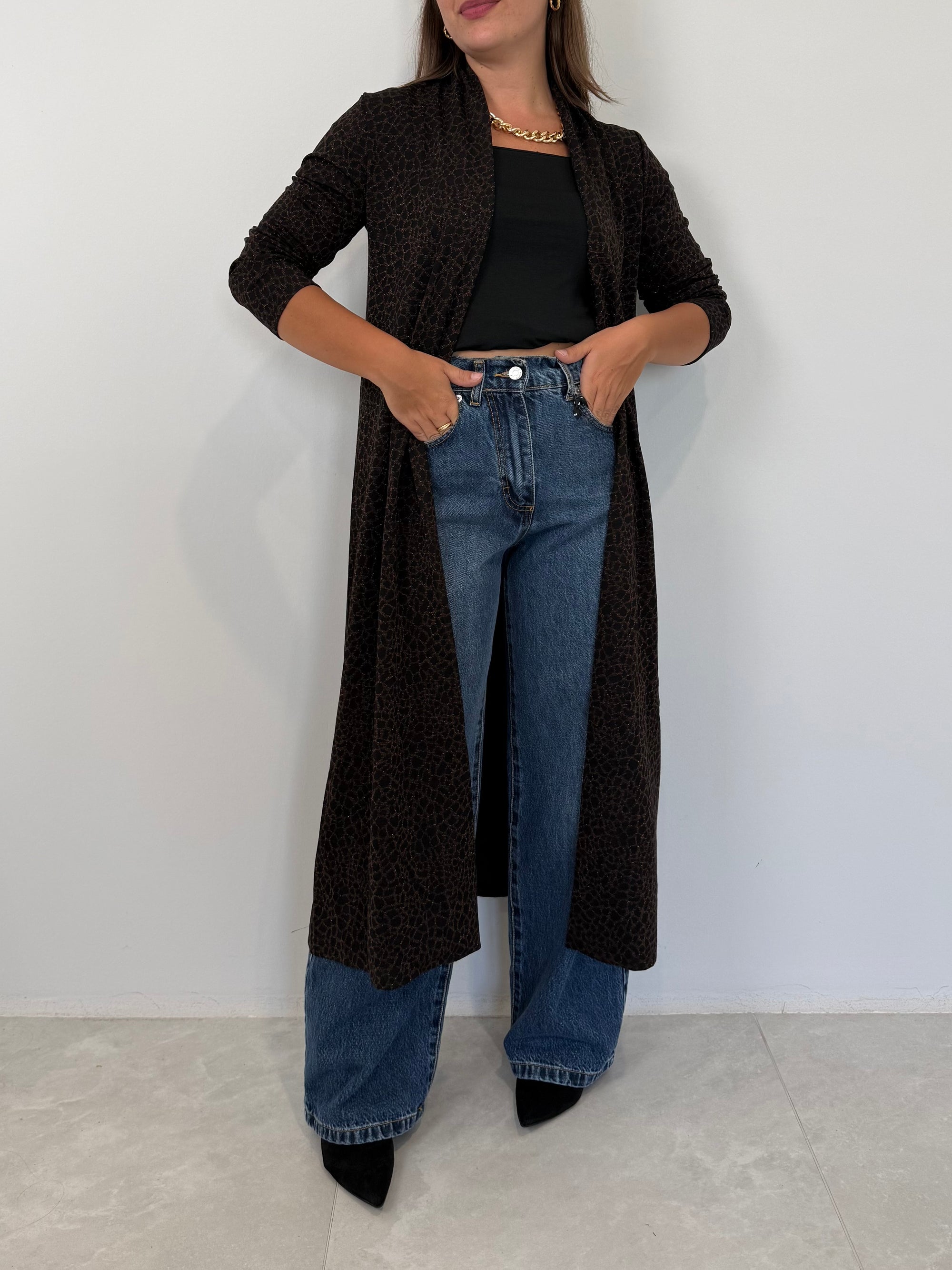 SusyMix - Cardigan maculato soft