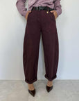 SusyMix - Pantalone ovetto vino