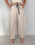 SusyMix - Pantalone con stellina LT beige