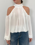 Haveone - Camicia cutout bianca
