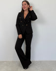 SusyMix - Pantalone a zampa nero