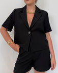 Haveone - Giacca Iris nera