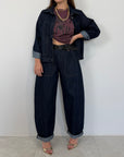 SusyMix - Pantalone in denim stellina