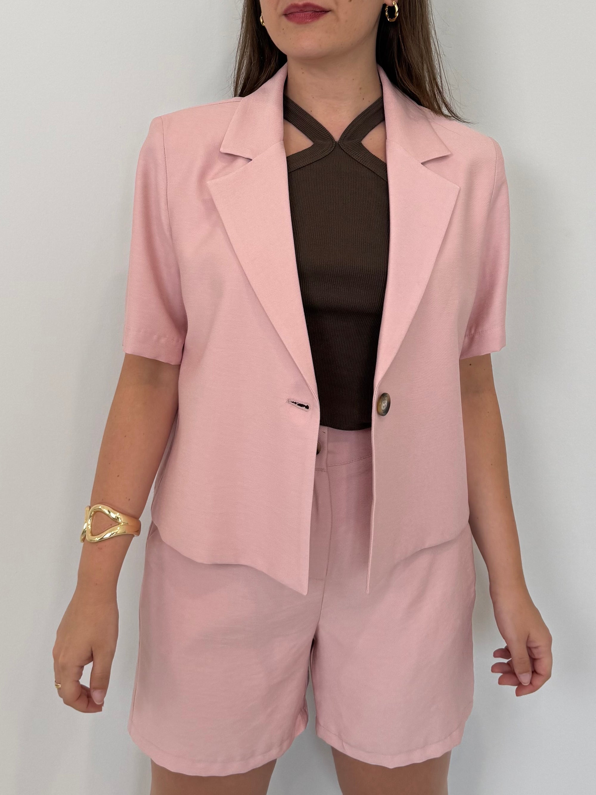 Haveone - Giacca Iris rosa